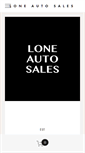 Mobile Screenshot of loneautosales.com